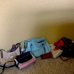 MOVING!!! Closet Clear-out!!! BAG LOT!! All six items!!!!